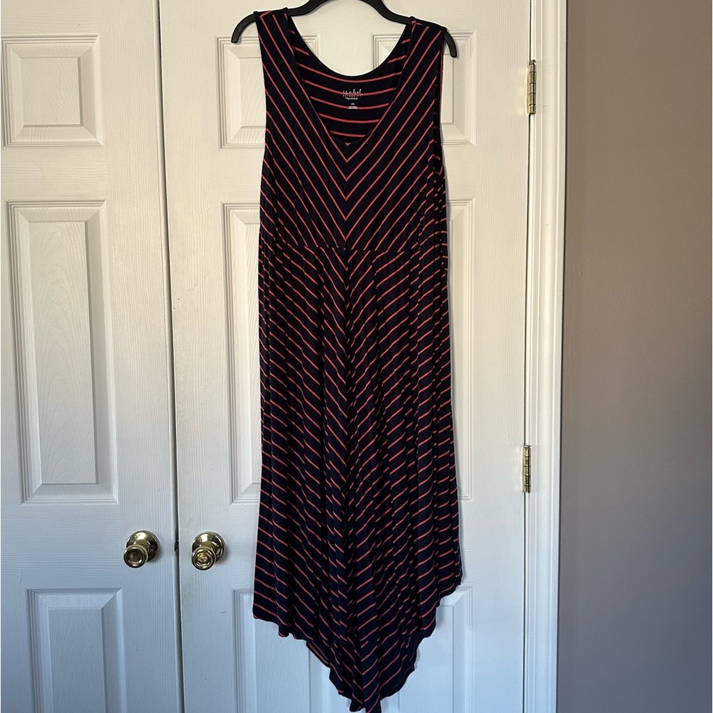 Isabel Maternity Sleeveless Maternity Dress | Size XXL